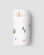 Saint Francis Muslin Swaddle