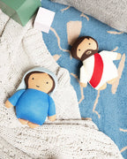 Mary & Jesus Plush Rattle