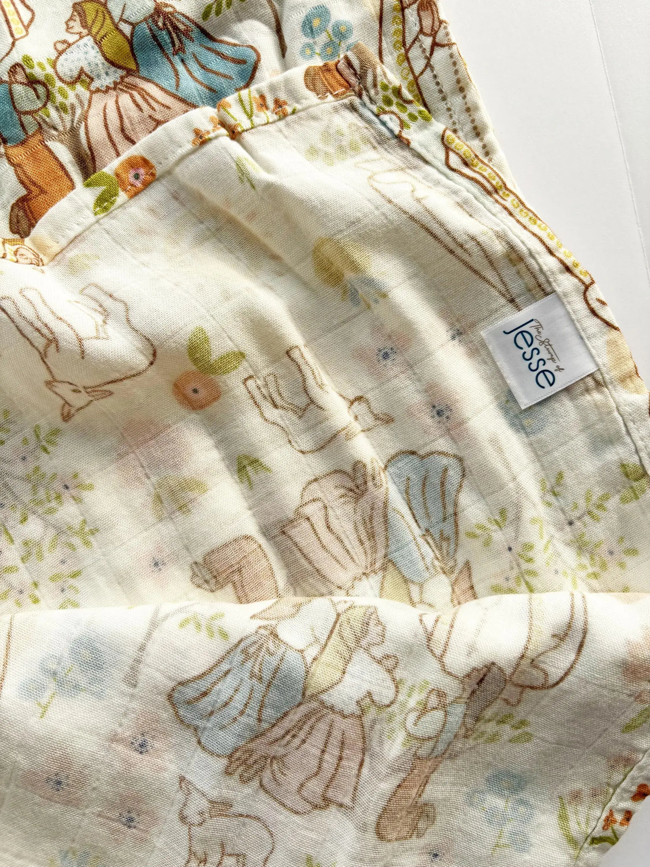 Our Lady of Fatima Muslin Swaddle
