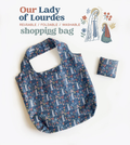Our Lady of Lourdes Foldable Shopping Bag