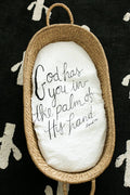 Versatile Moses Basket/Bassinet/Small Cover - Isaiah 49:16
