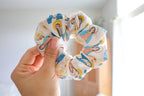 Blessed Mother Satin Scrunchie