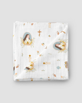 St. Therese of Lisieux Muslin Swaddle