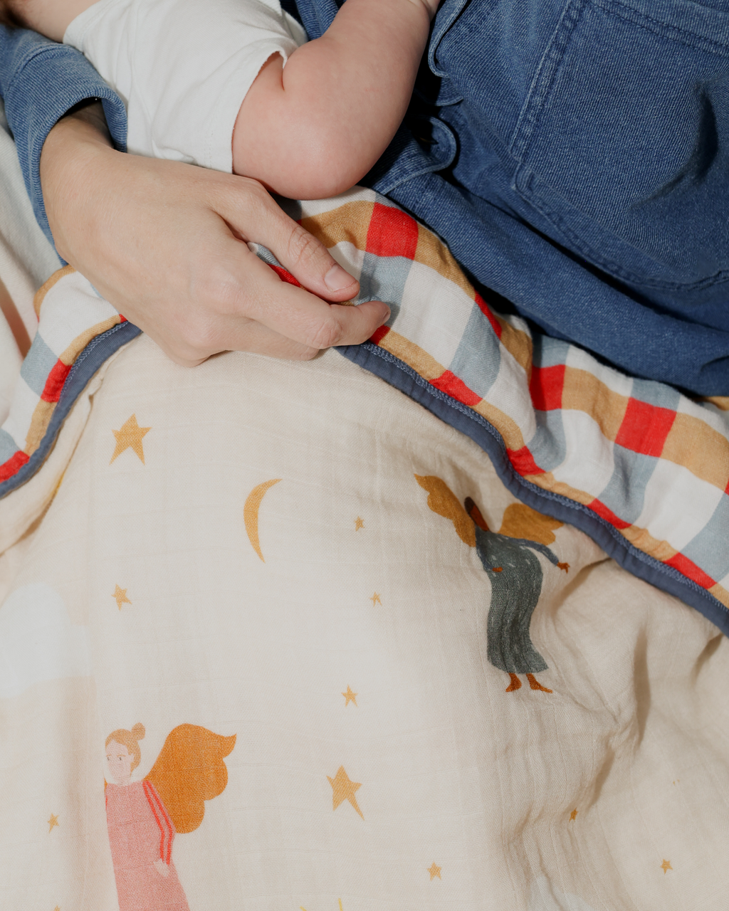 Guardian Angels Deluxe Muslin Blanket