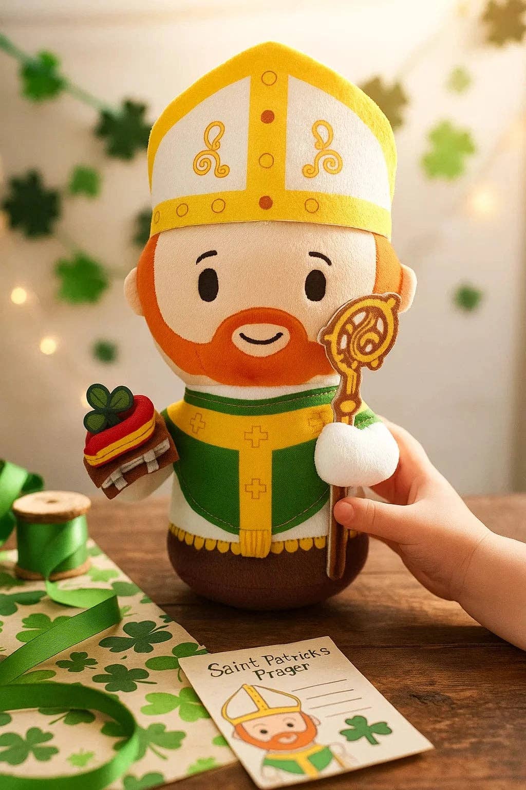 Saint Patrick Plush