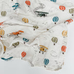 Scripture Planes Muslin Blanket Swaddle