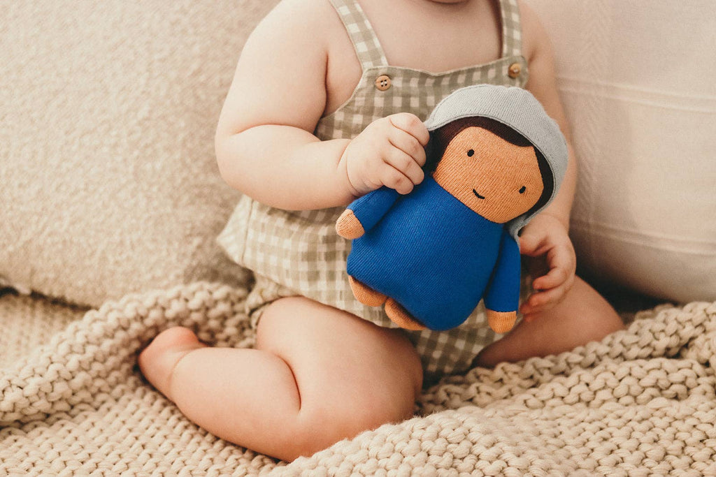 Mary & Jesus Plush Rattle