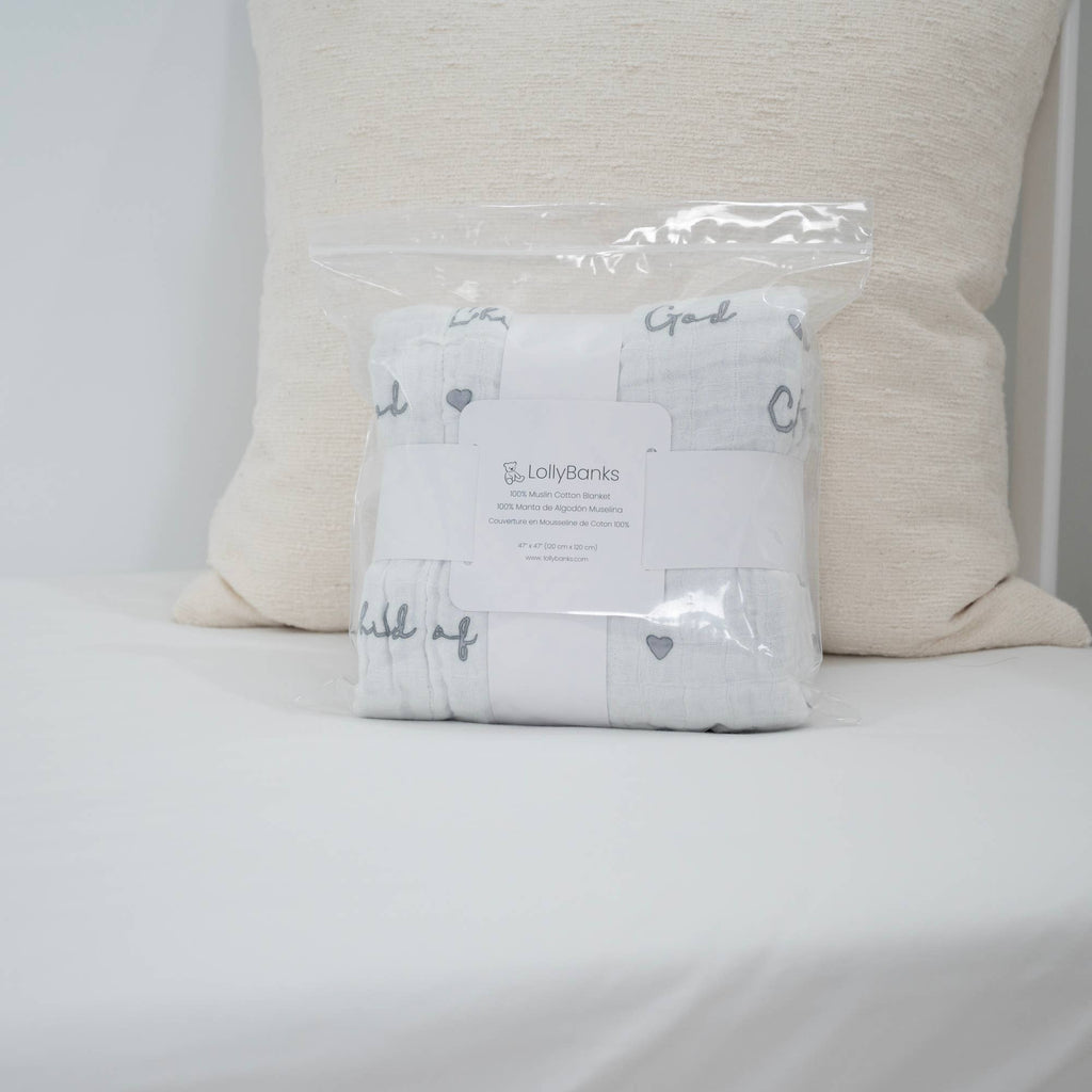 Child of God Muslin Blanket