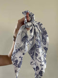 Lourdes Satin Hanging Scrunchie