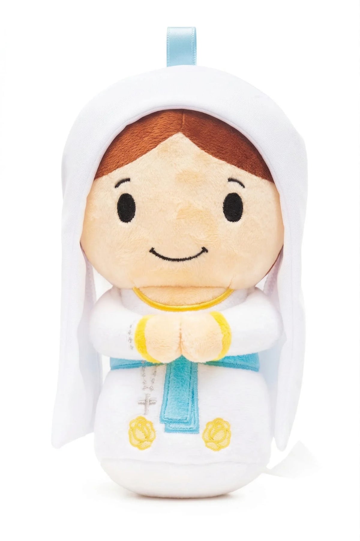 Our Lady of Lourdes mini with lanyard