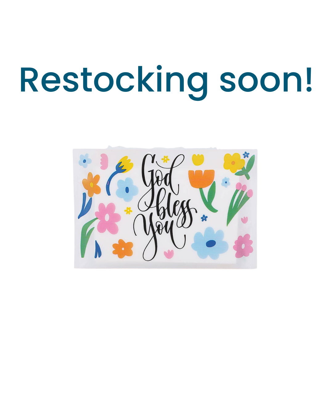 God Bless You Tissues