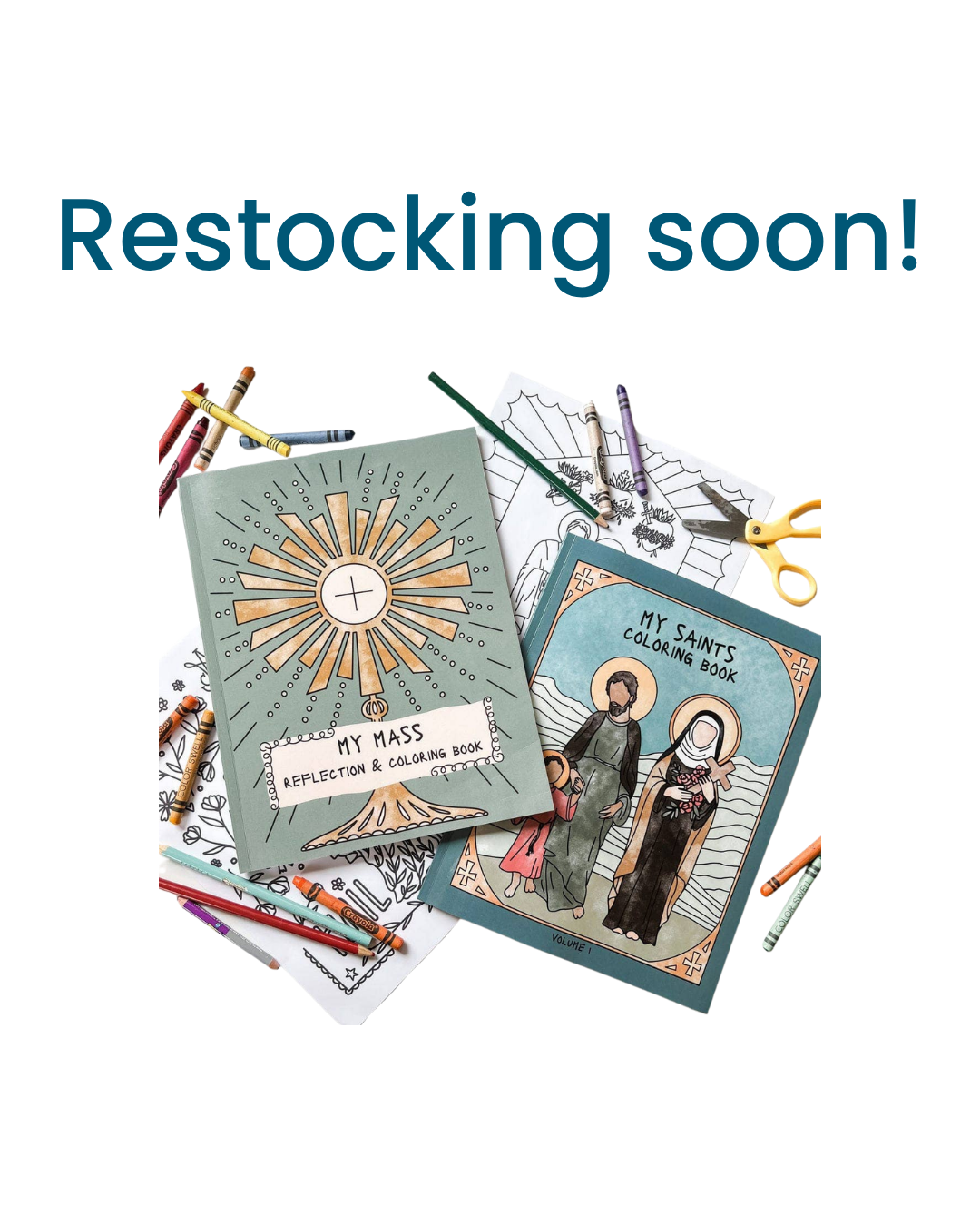 Catholic Coloring Books