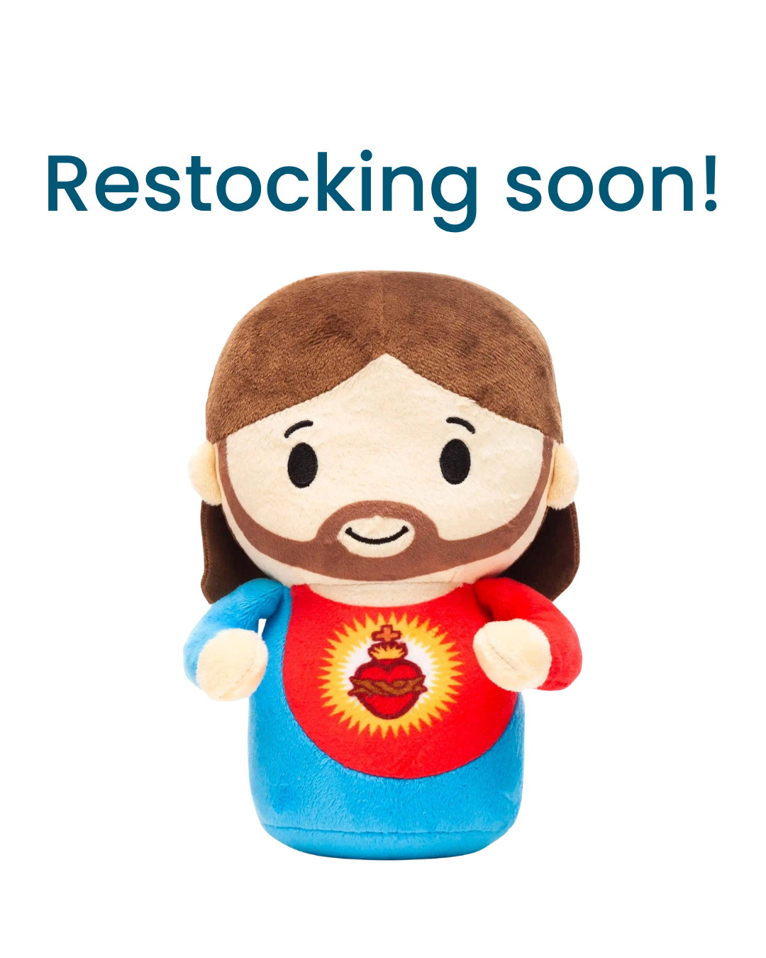 Sacred Heart of Jesus Catholic Plush
